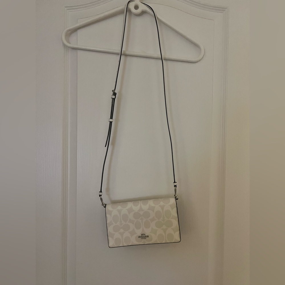 Coach White Crossbody Bag